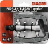 Simson Pedalen Elegant Comfort 8 X 6 X 4 Cm Aluminium Zwart