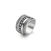 TI SENTO - Milano Ring 1835ZI - Zilveren dames ring - Maat 62