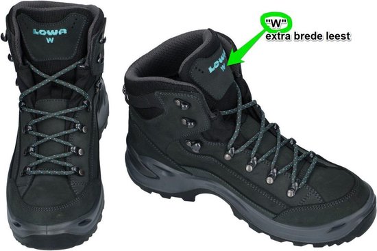 Lowa Dames grijs donker wandelschoenen maat 38 bol