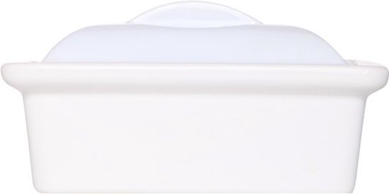 Pate Pot W/lid 12,5x20xh10,3cm 700mlrectangular