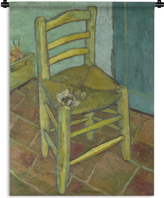 Tapisserie Vincent van Gogh 2 - Chaise de Vincent - Peinture de Vincent van  Gogh... | bol.com