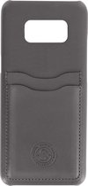 Serenity Dual Pocket Leather Back Cover Samsung Galaxy S8 Discrete Grey