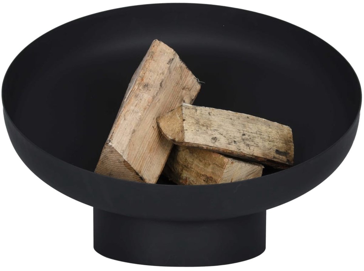 Esschert Design Vasque à feu inclinée - Acier - Noir