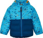 Color Kids - Softshell-jasje voor babyjongens - Dots - Donkerblauw - maat 98cm