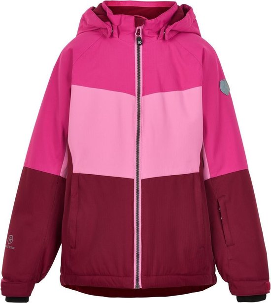 stroom Rechtmatig Portiek Color Kids - Ski-jas voor meisjes - Colorblock - Fuchsia Roze - maat 152cm  | bol.com