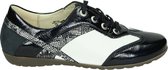 Waldlaufer 329001 H - Volwassenen Dames veterschoenen - Kleur: Blauw - Maat: 40.5