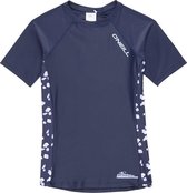 O'Neill - UV-shirt met korte mouwen voor meisjes - Print - Donkerblauw - maat 104cm
