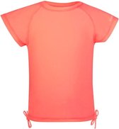 Snapper Rock UV werend T-shirt Kinderen korte mouwen - Neon Koraal - Maat 170-176