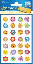 Avery Papieretiket Z-design Kids - bloemen 2 vel