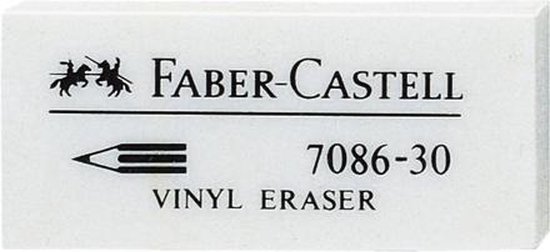 Faber-Castell gum - 7086-30 - plastic - FC-188730 - Faber-Castell