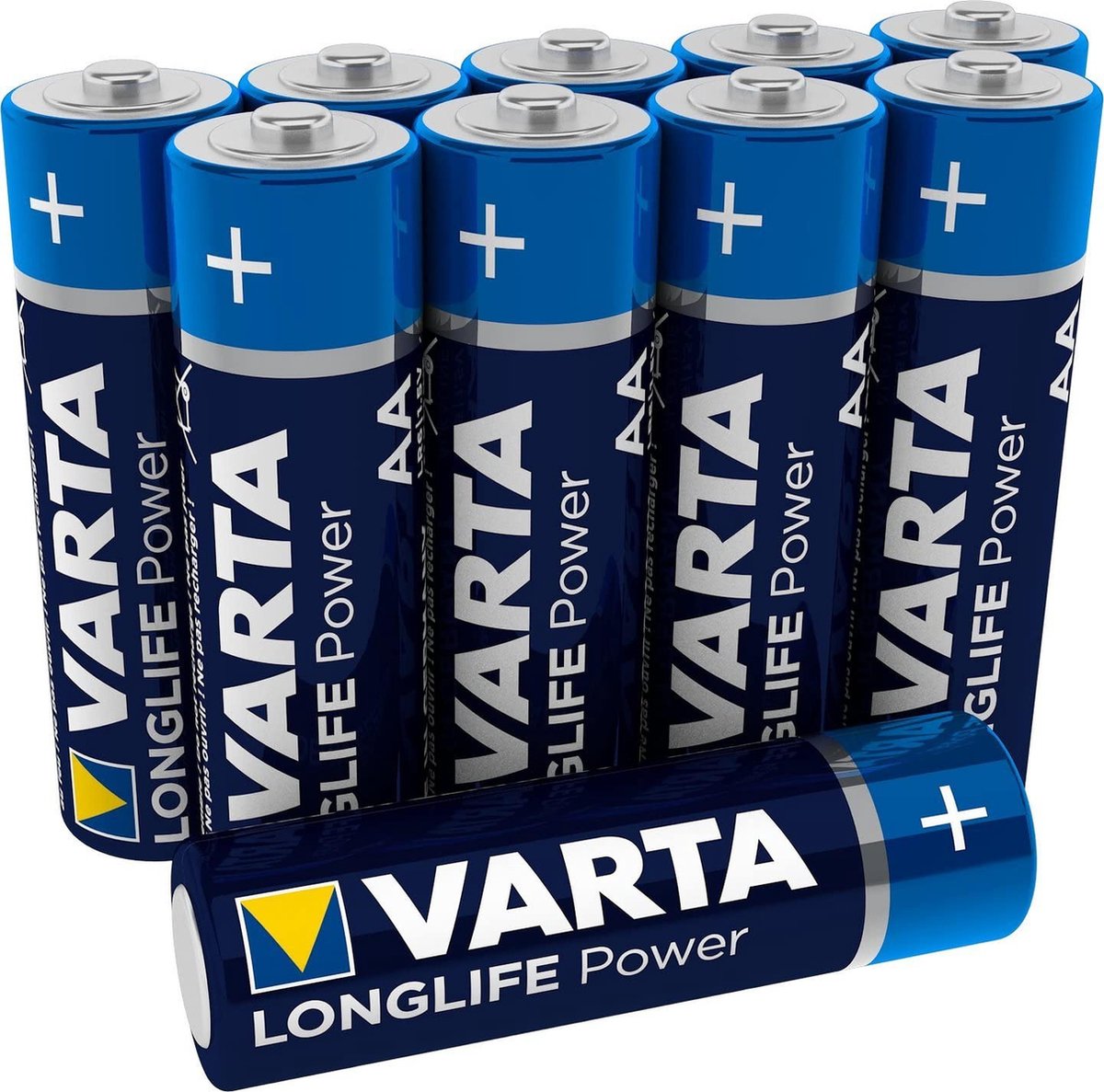 Varta Longlife Power AA Batterijen - 12 stuks