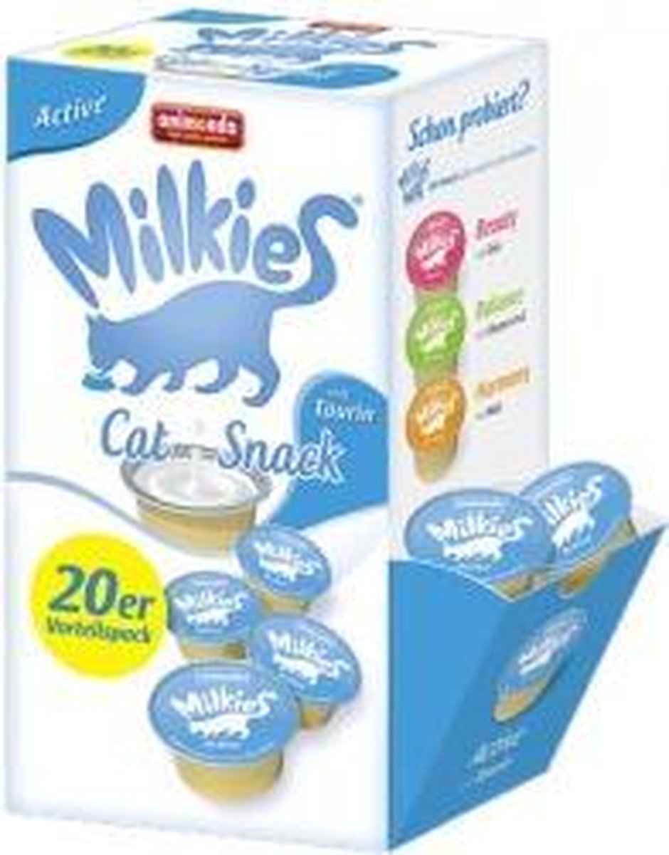 20x15g Active Multipack animonda Milkies kattensnacks