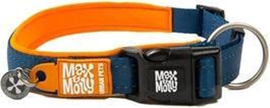 Max & Molly Smart-ID Halsband – Mit QR-Code Für Haustier-Registrierung – Wasserfest, Geruchsneutral & Bequem