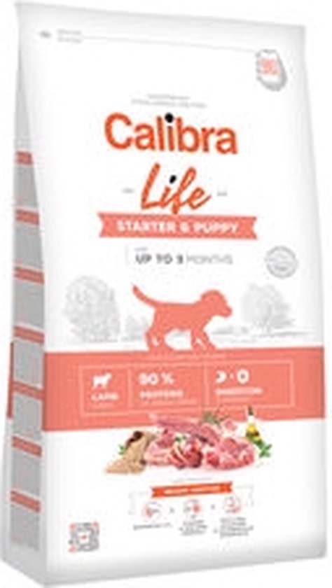 Calibra Hond Life Starter & Puppy Lamb  12 kg