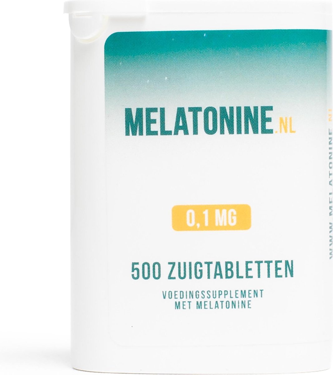 Goedkoopste Melatonine.nl - Melatonine 0,1 mg - 500 tabletten - Melatonine Regular Supplementen - vegan - voedingssupplement