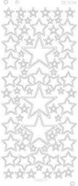 Stars various sizes Platinum - Goud 1 stuks