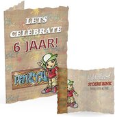 Wenskaart - Yvonne Creations - Jongen 6 jaar