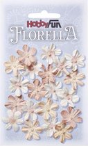 FLORELLA-Bloemen rozenhout, 2cm