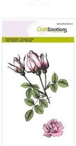 CraftEmotions stempel A6 - rozen knoppen Botanical