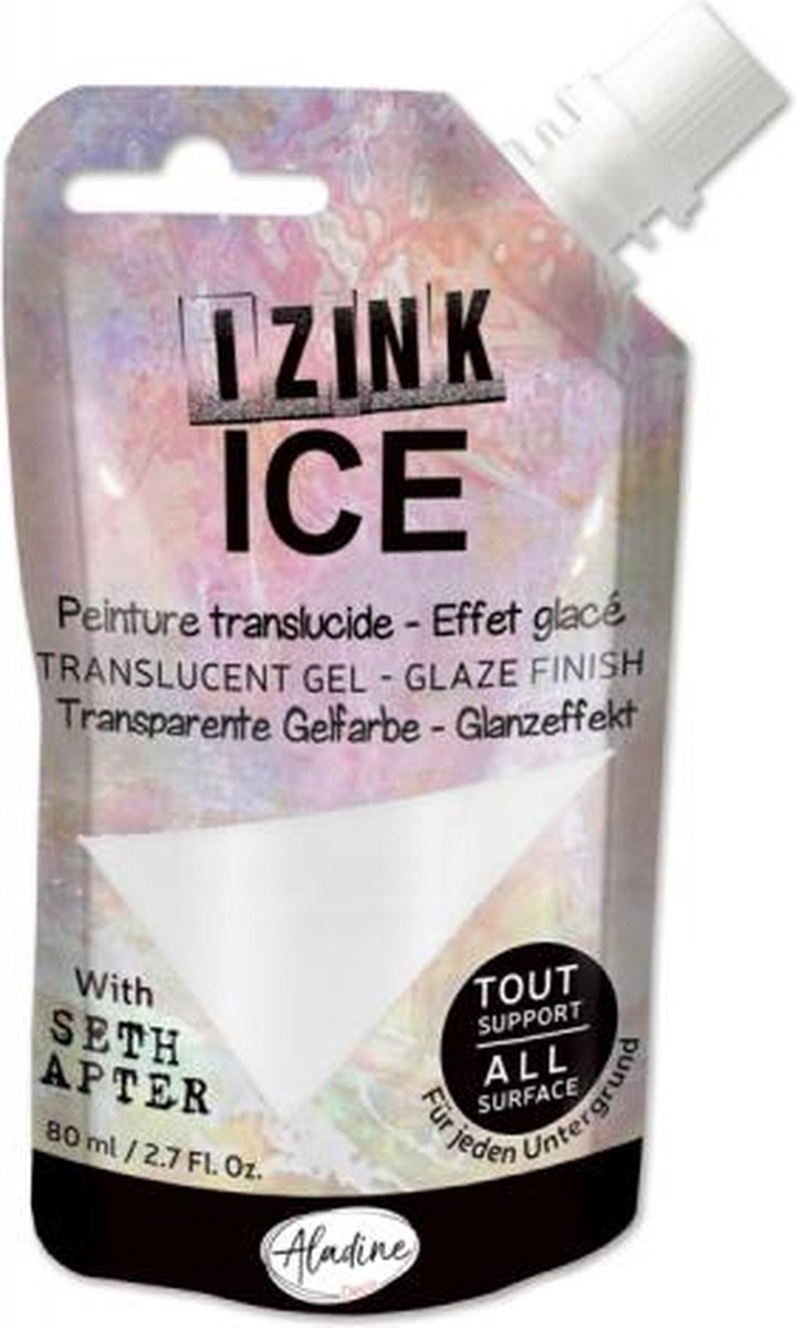 IZINK ICE NACRE - SNOWBALL - 80 ML - 2.7 Fl. Oz.