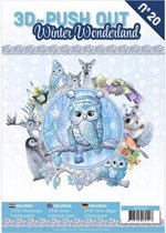 Nr. 20 Boek Winter Wonderland 3D Uitdrukvellen van Yvonne Creations