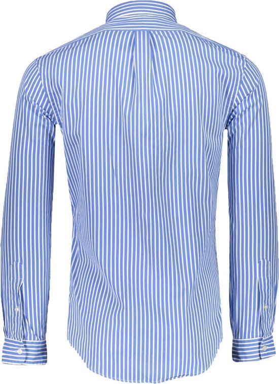 Polo Ralph Lauren Overhemd Blauw Getailleerd - Maat L - Heren - Lente/Zomer  Collectie... | bol