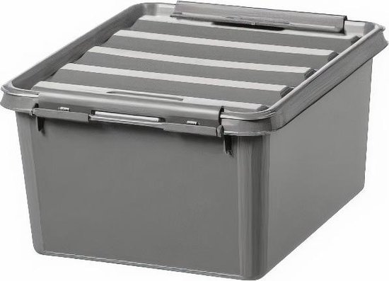 SmartStore - Recycled 31 Opbergbox 31 liter - Polypropyleen - Grijs | bol