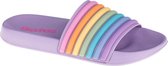 Skechers Sunny Slides Prism Magic 302128L-LVMT, Kinderen, Purper, Slippers, maat: 33 EU