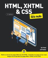 HTML XHTML & CSS pour les Nuls, grand format
