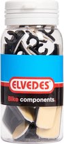 Elvedes kabelgeleider 5-5,5mmm PVC zwart (20x) ELV1075