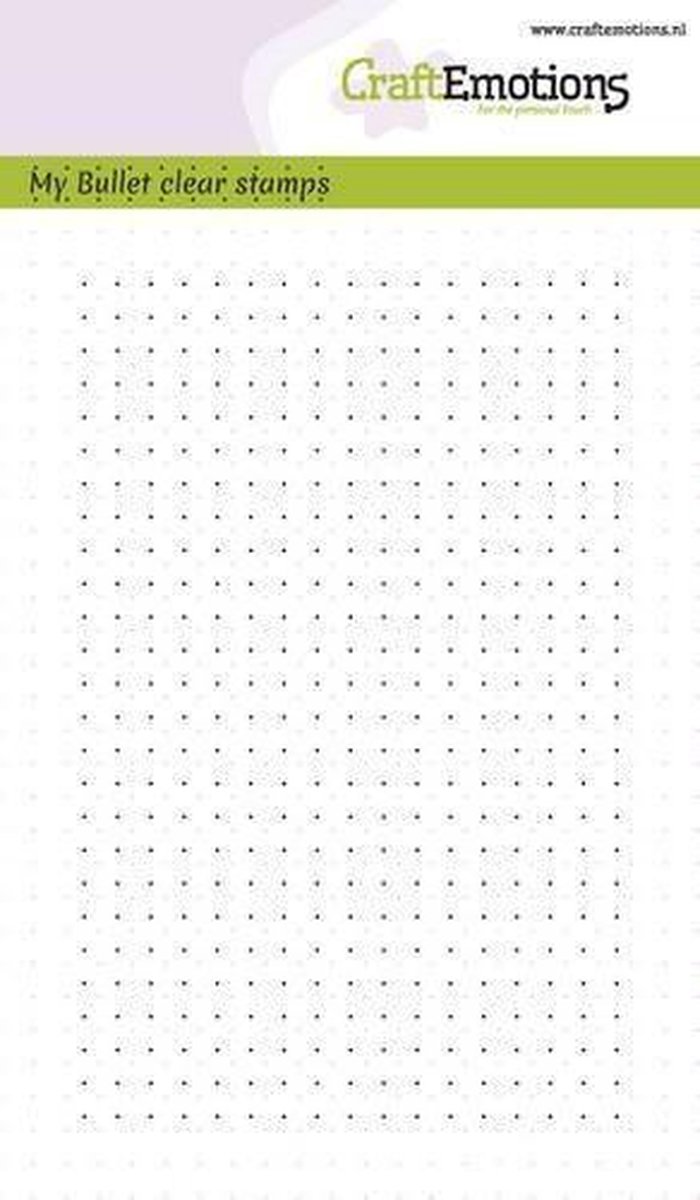Clearstamps A6 Bullet journal - bullet dots 5 mm