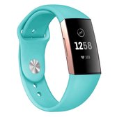 Fitbit Charge 3 & 4 Sport Band  Mint - Maat: SM