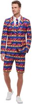 Smiffys Kostuum -L- Sunset Flamingo Suit Multicolours