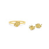 Melano Twisted Still Have Me sieraden set - dames - goudkleurig - maat 56