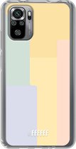6F hoesje - geschikt voor Xiaomi Redmi Note 10S -  Transparant TPU Case - Springtime Palette #ffffff
