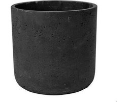 Pottery Pots - Bloempot - Zwart - D10,6 x H9,9 cm - Opening 9 cm