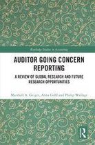 Routledge Studies in Accounting - Auditor Going Concern Reporting