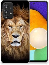 TPU étui pour Samsung Galaxy A52 (5G/4G) Coque Téléphone Lion