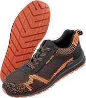 Result Work-Guard Unisex Volwassenen Suède Veiligheids Trainer (Zwart/Oranje)