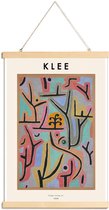 JUNIQE - Posterhanger Klee - Park Near Lu -30x45 /Kleurrijk