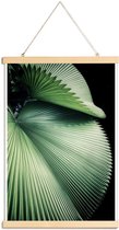 JUNIQE - Posterhanger Sharp Palm -30x45 /Groen