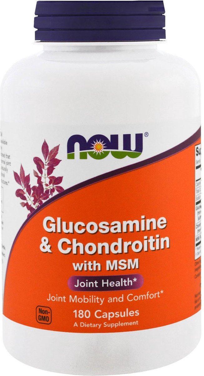 Glucosamine Chondroitine MSM - 180 capsules | bol.com