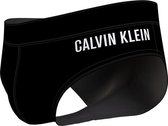 Calvin Klein logo intense power zwemslip zwart - M