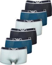 Emporio Armani 6-pack boxershorts - blauw