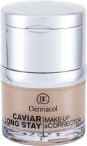 Dermacol Caviar Long Stay Make-up & Corrector 30ml Makeup - Kleur Fair