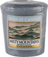 Yankee Candle - Misty Mountains Candle ( hory v mlze ) - Aromatická votivní svíčka