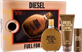 Diesel - Fuel For Life Man SET EDT 75 ml + Shower gel 100 ml + Shower gel 50 ml - 75mlML