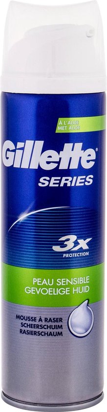 Gillette Series gevoelige huid - 250ml - Scheerschuim | bol.com
