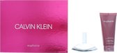 Calvin Klein Reduced: Calvin Klein Euphoria 50ml Edp Spray / 200ml Sensual Skin Lotion