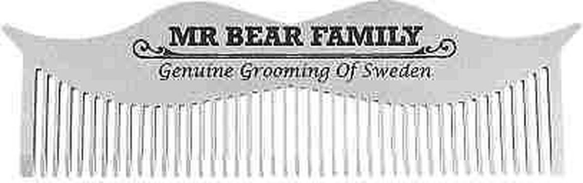 Mr Bear Family Kam Beard Care Moustache Comb